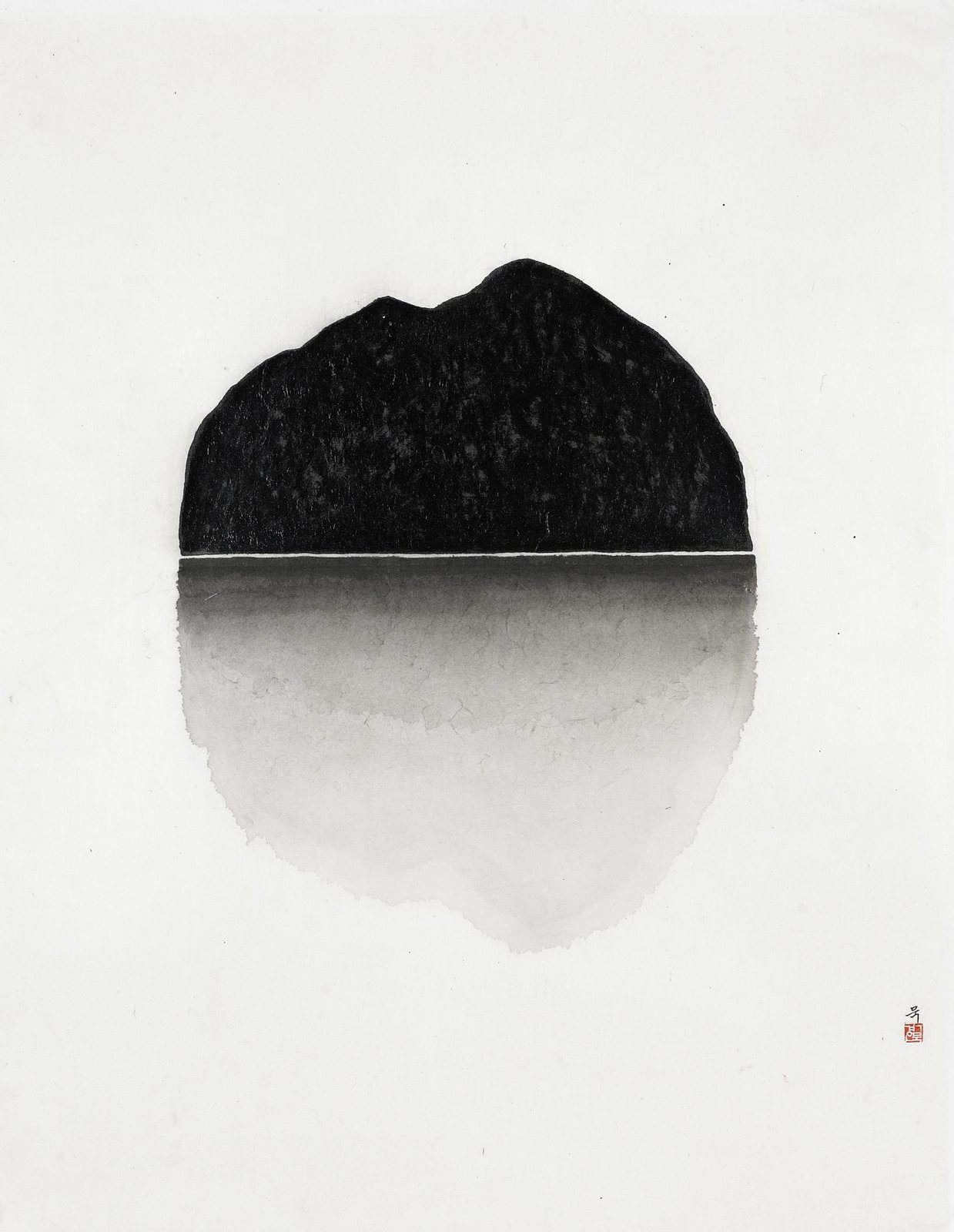 Park Kyoung Mug, Still Breath-Rock 01, 2024