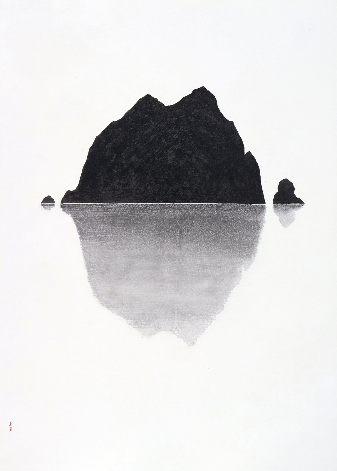 Park Kyoung Mug, Still Breath-Rock 0324, 2024