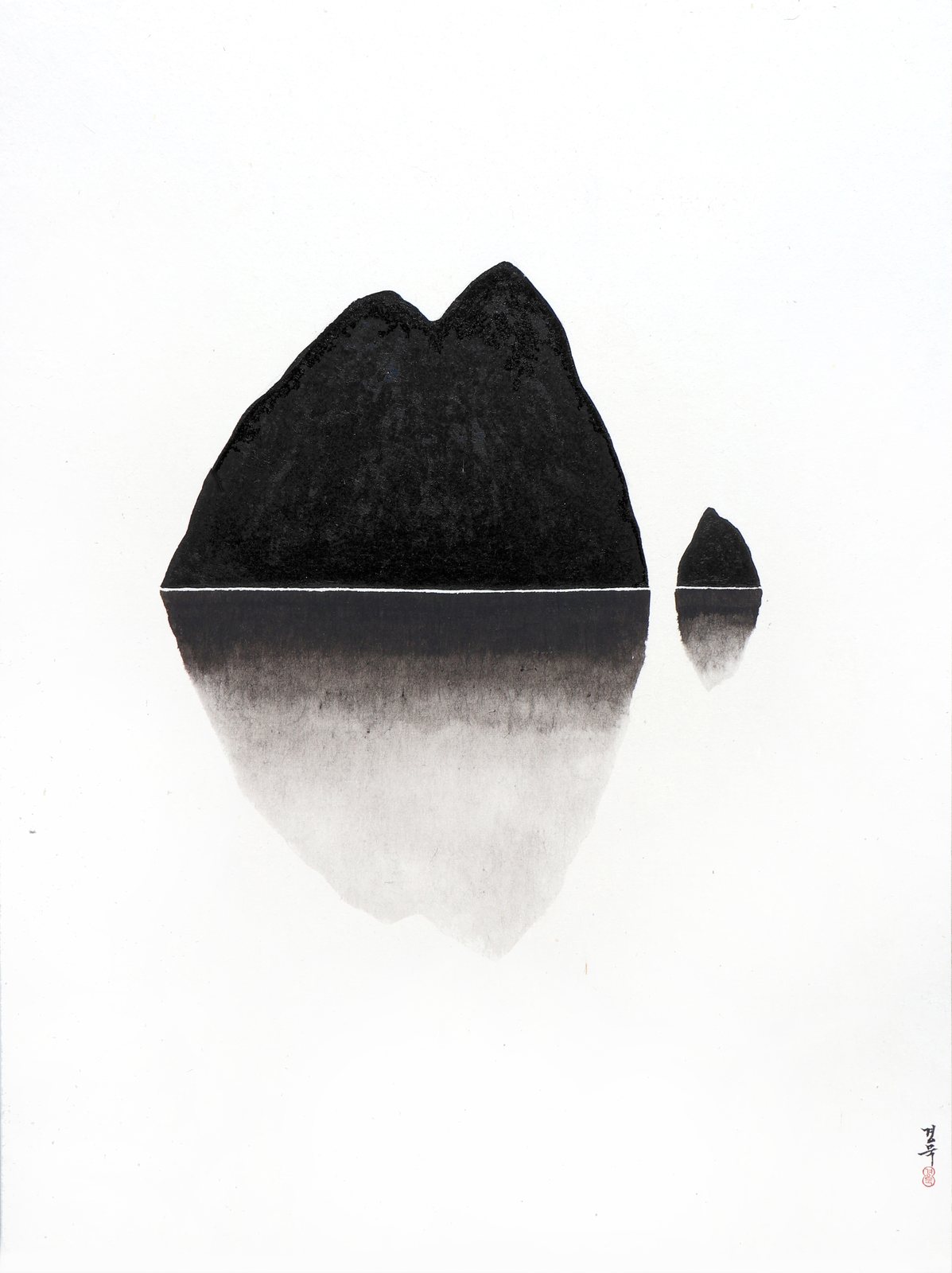 Park Kyoung Mug, Still Breath-Rock 0103, 2025
