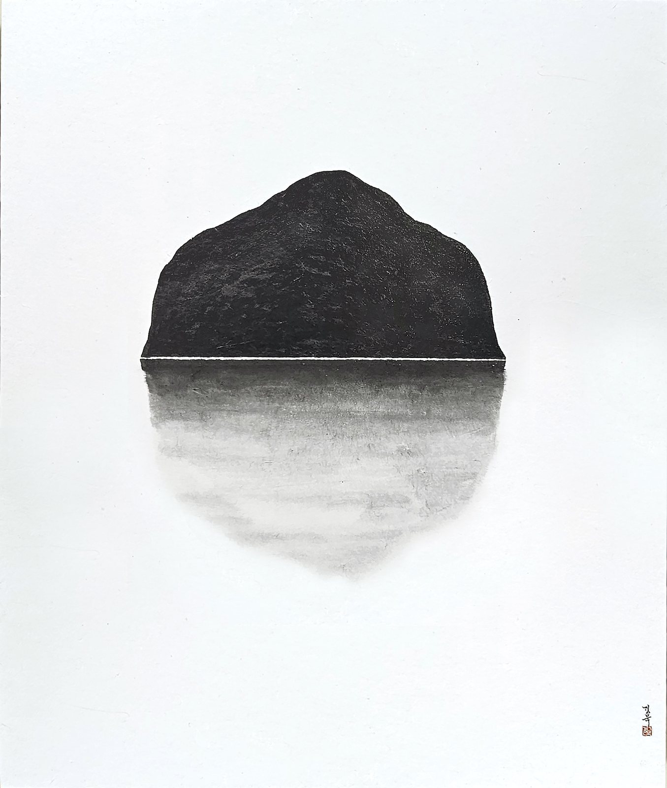 Park Kyoung Mug, Still Breath-Rock 06, 2025