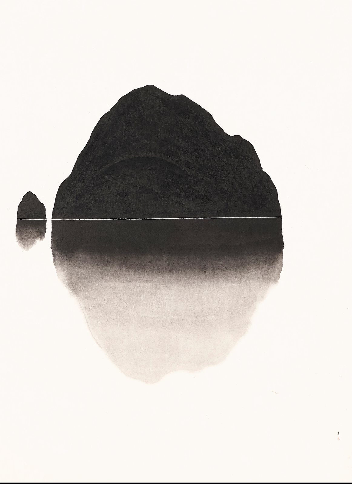 Park Kyoung Mug, Still Breath-Rock 07, 2025