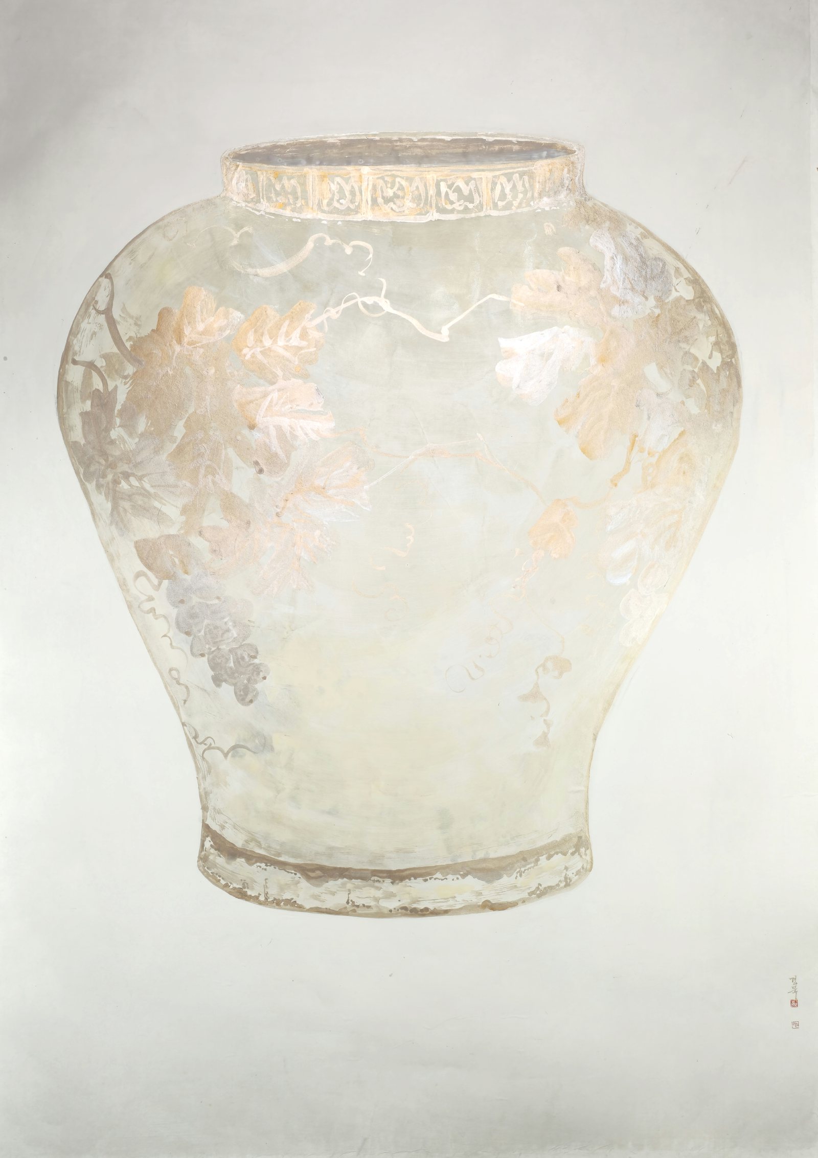 Park Kyoung Mug, Jar Decorated with Grapes, 2026